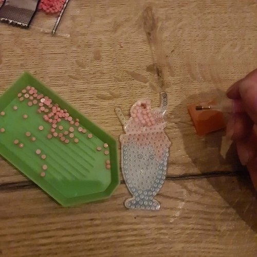 Ensemble de peinture diamantée - porte-clés