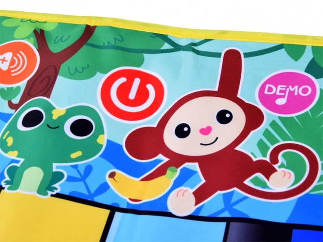 Tapis de danse musical avec chiffres