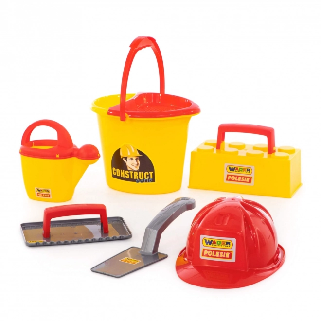 Kit de maçon pour enfants Wader ConsTruct