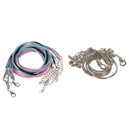 Perles pour la fabrication de bracelets - 107 pièces