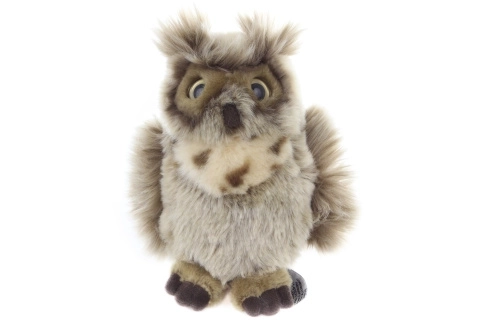 Hibou en peluche 20 cm