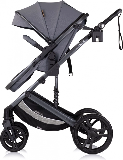 Poussette combinée Amore 2v1 Cloud Grey