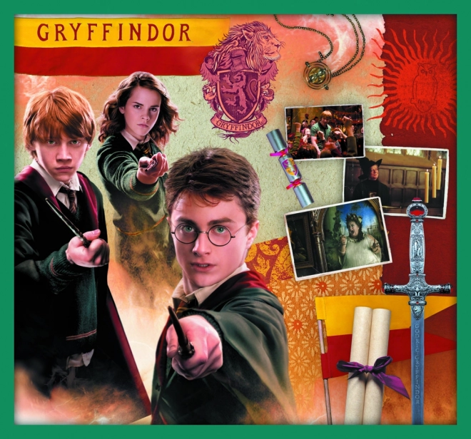 Puzzle Harry Potter - Dans le monde d'Harry Potter 10 en 1