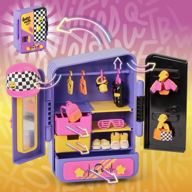 KookyLoos Mel ensemble de jeu - garde-robe pour poupées