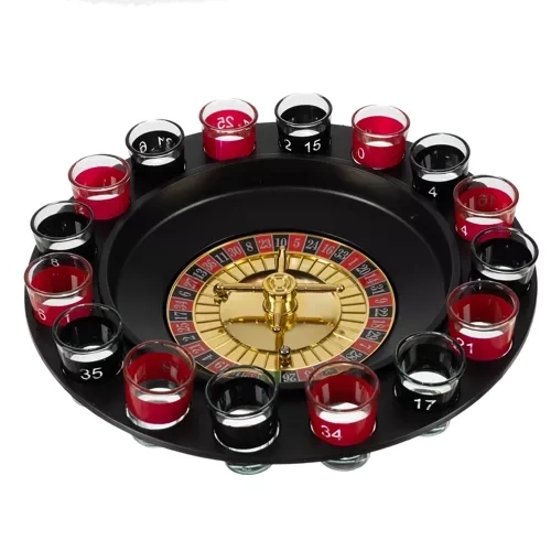 Ruleta de fête + verres à liqueur
