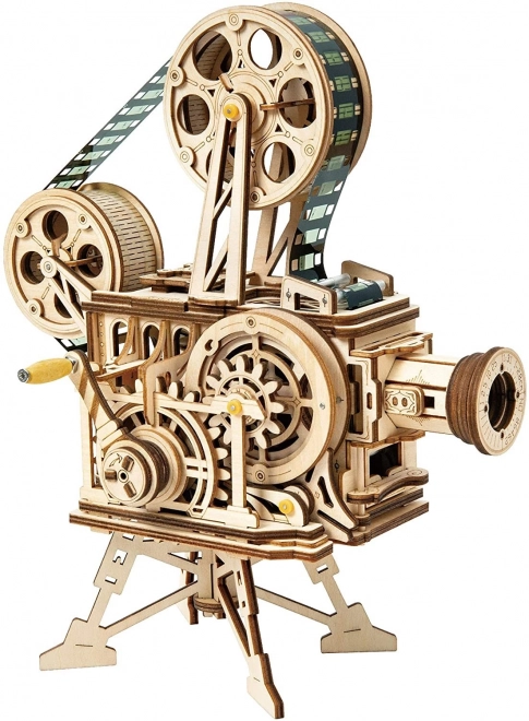 Puzzle mécanique en bois 3D RoboTime Projecteur de film