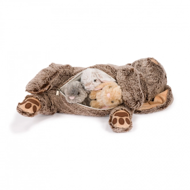 Cozy Noxxiez FP503 Lapins avec maman - peluche