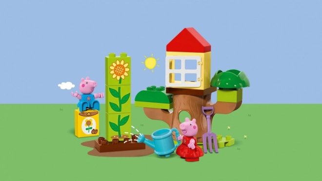 LEGO DUPLO 10431 Peppa Pig - jardin et cabane dans l'arbre
