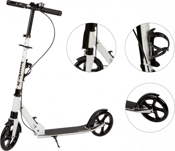 Conduite fluide grâce aux grandes roues et à la suspension