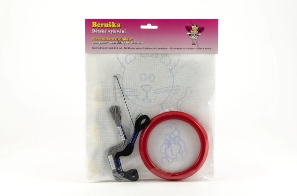Kit de broderie pour enfants dans un cadre