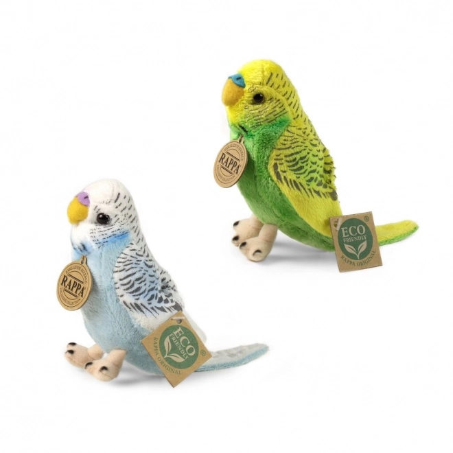 Rappa Perroquet en Peluche Vague 12 cm ÉCOLOGIQUE 1 pièce