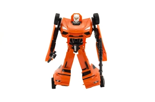 Transformateur auto/robot plastique 18cm en boîte 19x22x6cm - 1 pièce