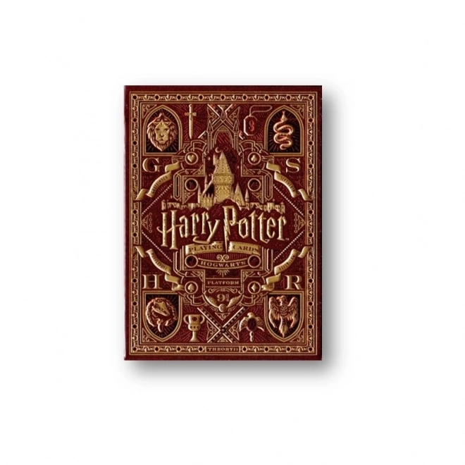 Cartes Harry Potter paquet rouge - Gryffondor