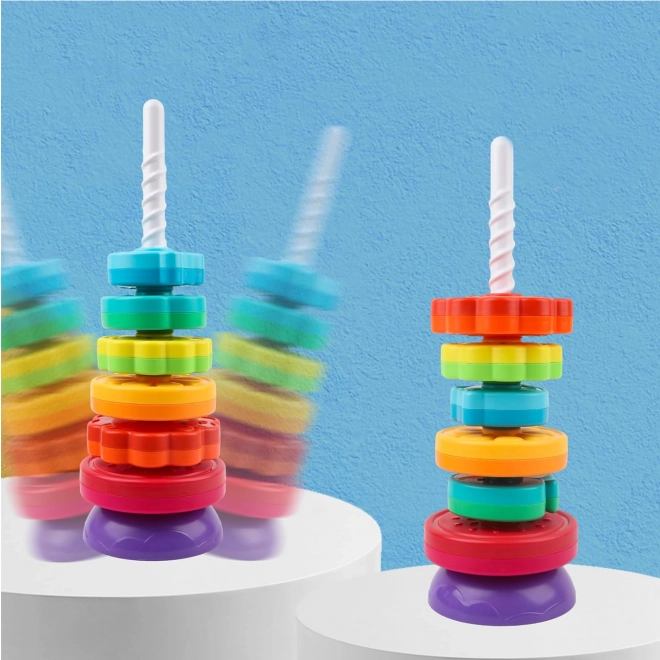 Tour éducative en spirale de petits animaux WOOPIE pour enfants