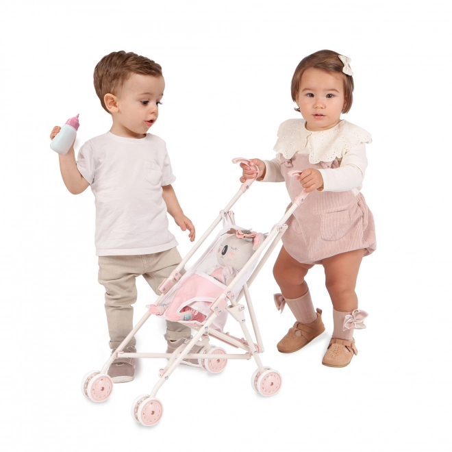 DeCuevas 90079 Poussette pliante pour poupées clubs de golf KOALA 2024 - 56 cm