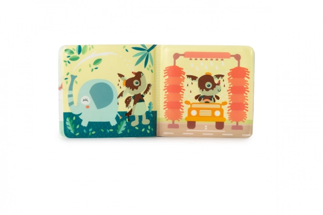 Lilliputiens - livre magique pour le bain - petit dragon Joe