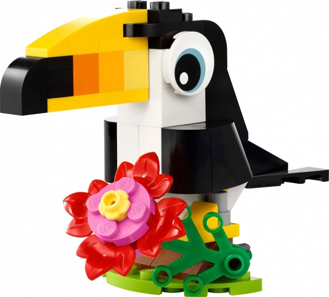 Kit de construction créatif Toucan tropical