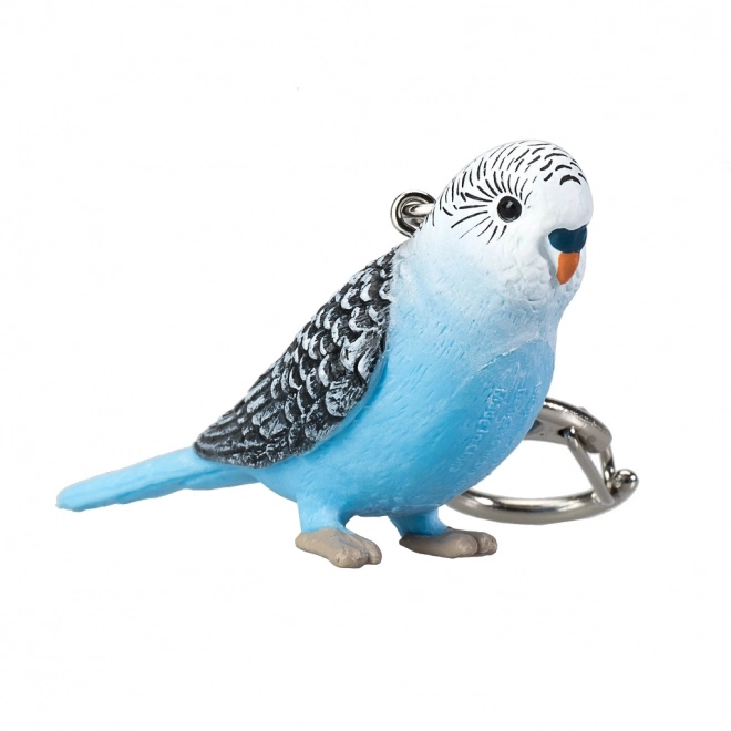 Porte-clés Mojo perruche bleue