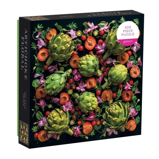 Puzzle Fleurs d'artichaut 500 pièces