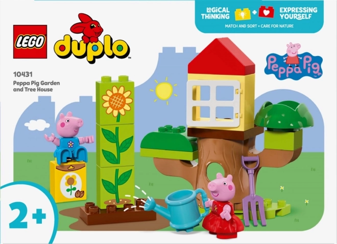 LEGO DUPLO 10431 Peppa Pig - jardin et cabane dans l'arbre
