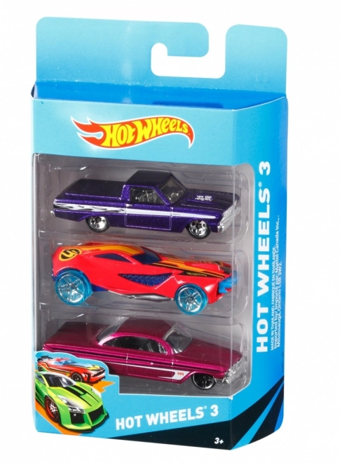 Ensemble de voitures Hot Wheels 3 pcs
