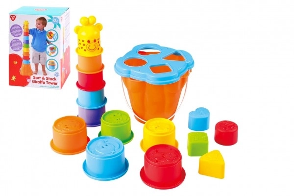 gobelets empilables girafe