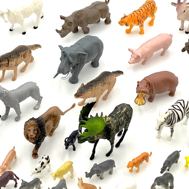 Ensemble d'animaux WOOPIE XXL 58 pcs
