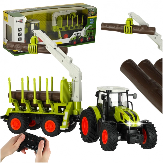 Tracteur RC avec béquille