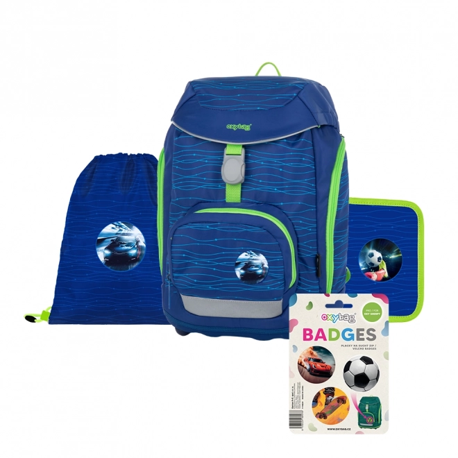 Ensemble 4 pièces OXY Sherpy Bleu
