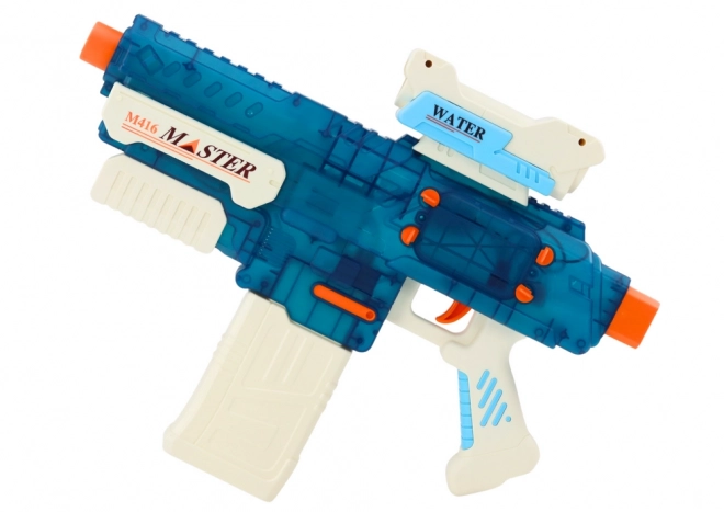 Pistolet à eau M416 à accumulateur, 500 ml, portée 8-10 m