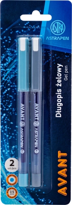 Stylo gel ASTRA PEN AVANT 0,5 mm, set de 2 pcs