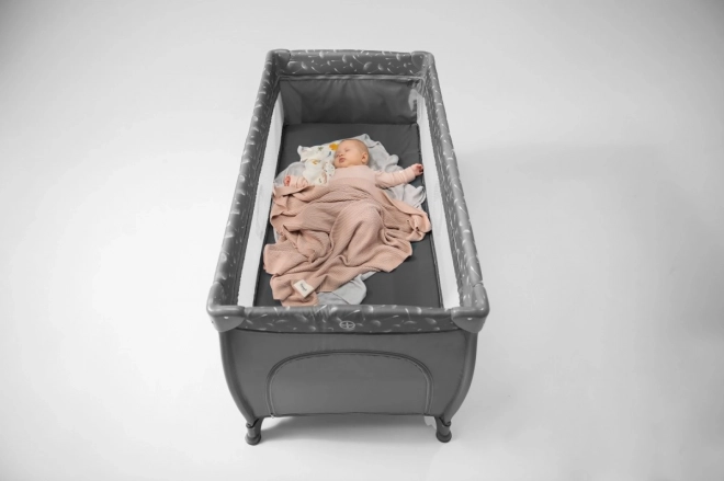 Lit bébé de voyage Lionelo Stefi Plus gris multicolore