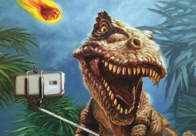 Puzzle Dino Selfie 100 pièces