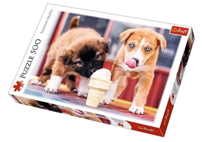 Puzzle 500 pièces - C'est l'heure de la glace par Trefl