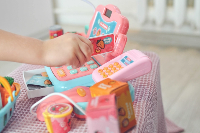 Caisse enregistreuse pour enfants Woopie avec scanner et accessoires