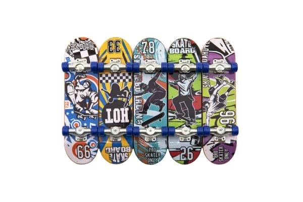 Skateboard à doigts vissable avec accessoires - 9 cm