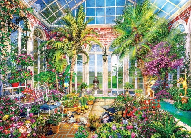 Puzzle Serre d’été 1000 pièces