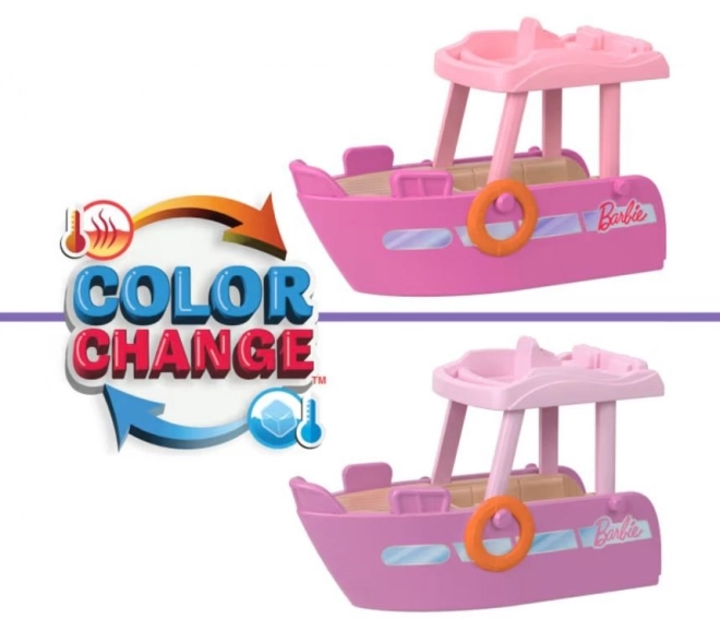 Mini BarbieLand ensemble avec figurine Barbie et véhicule