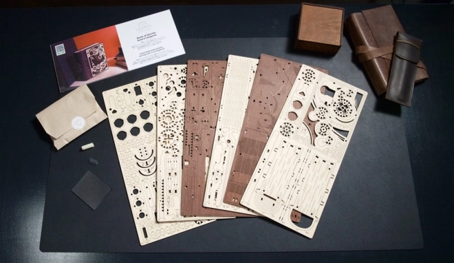 Ugears 3D puzzle mécanique en bois Livre des secrets