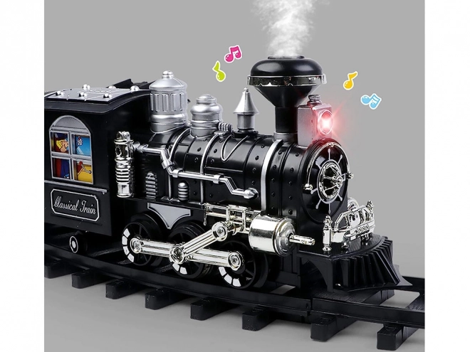 RC0612 Locomotive avec wagons télécommandés