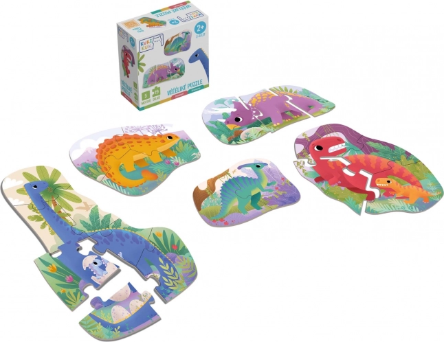 Grand puzzle dinosaures KukiKuk