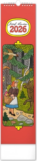 Calendrier mural Josef Lada 2026