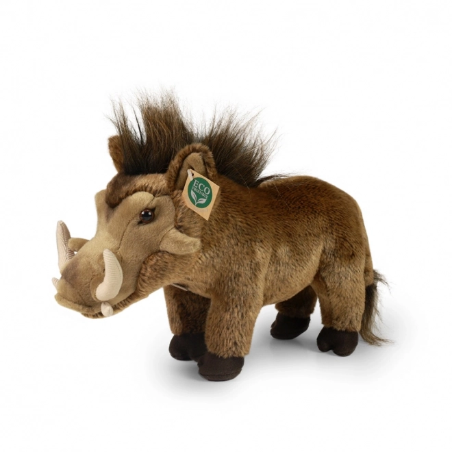Sanglier en peluche 36 cm ÉCOLOGIQUE