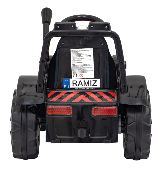 Tracteur électrique pour enfants avec lame – Rouge
