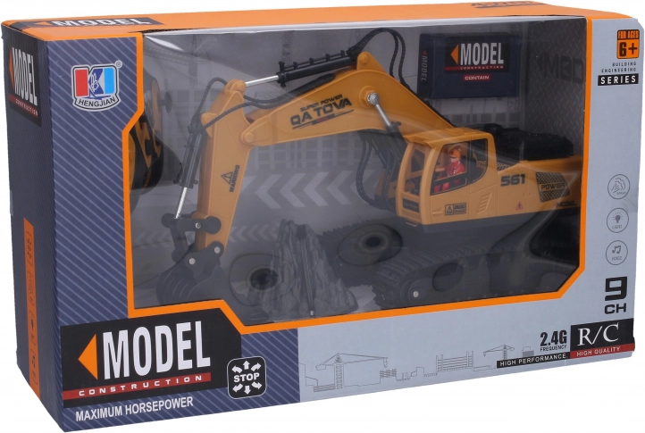 Pelle RC fumante à télécommande 2,4 GHz