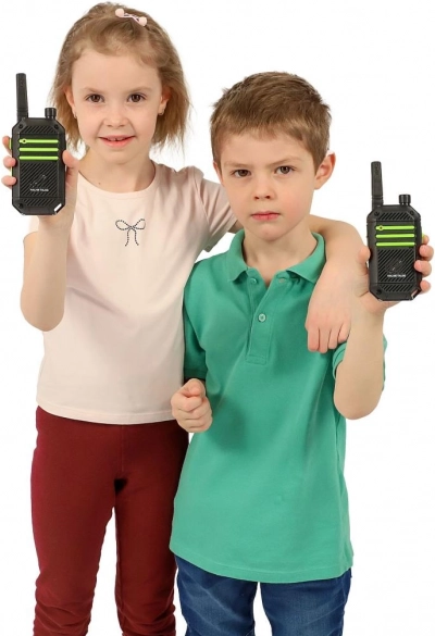 Talkies-walkies pour enfants 2,4 GHz avec portée de 80 mètres