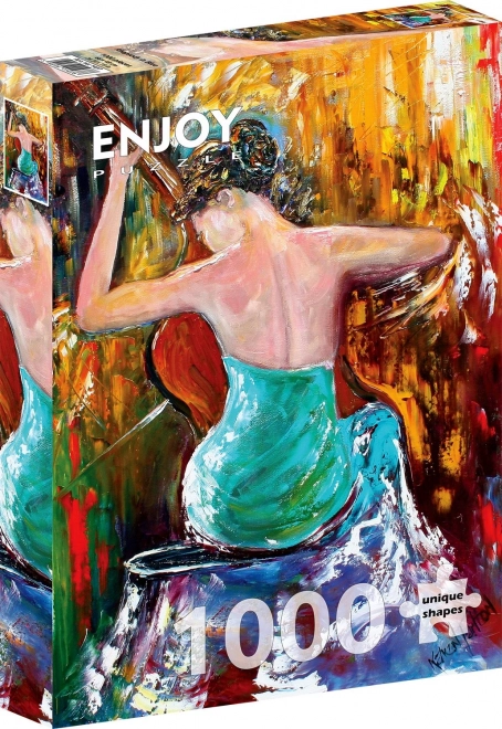 Puzzle ENJOY Rapsodie en bleu 1000 pièces