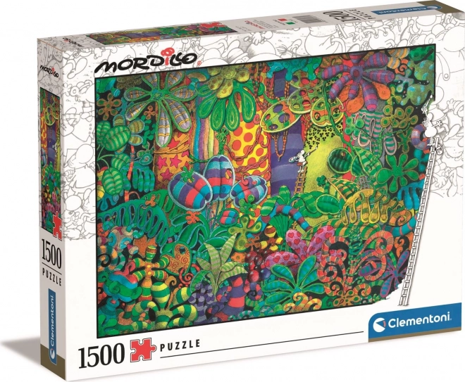 Puzzle 1500 pièces Mordillo Peintre
