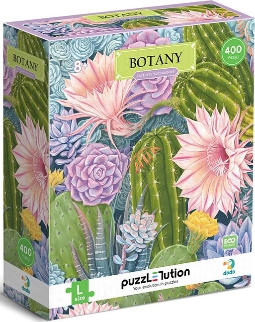 DODO Puzzle Botanique : Cactus et Succulentes 350 pièces
