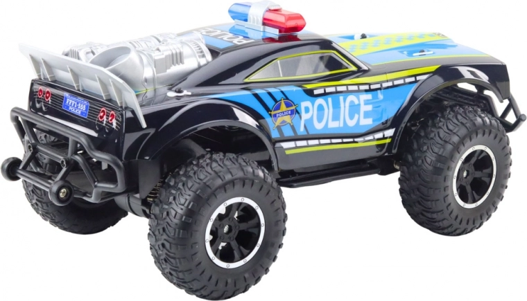 Lumières et sons de police